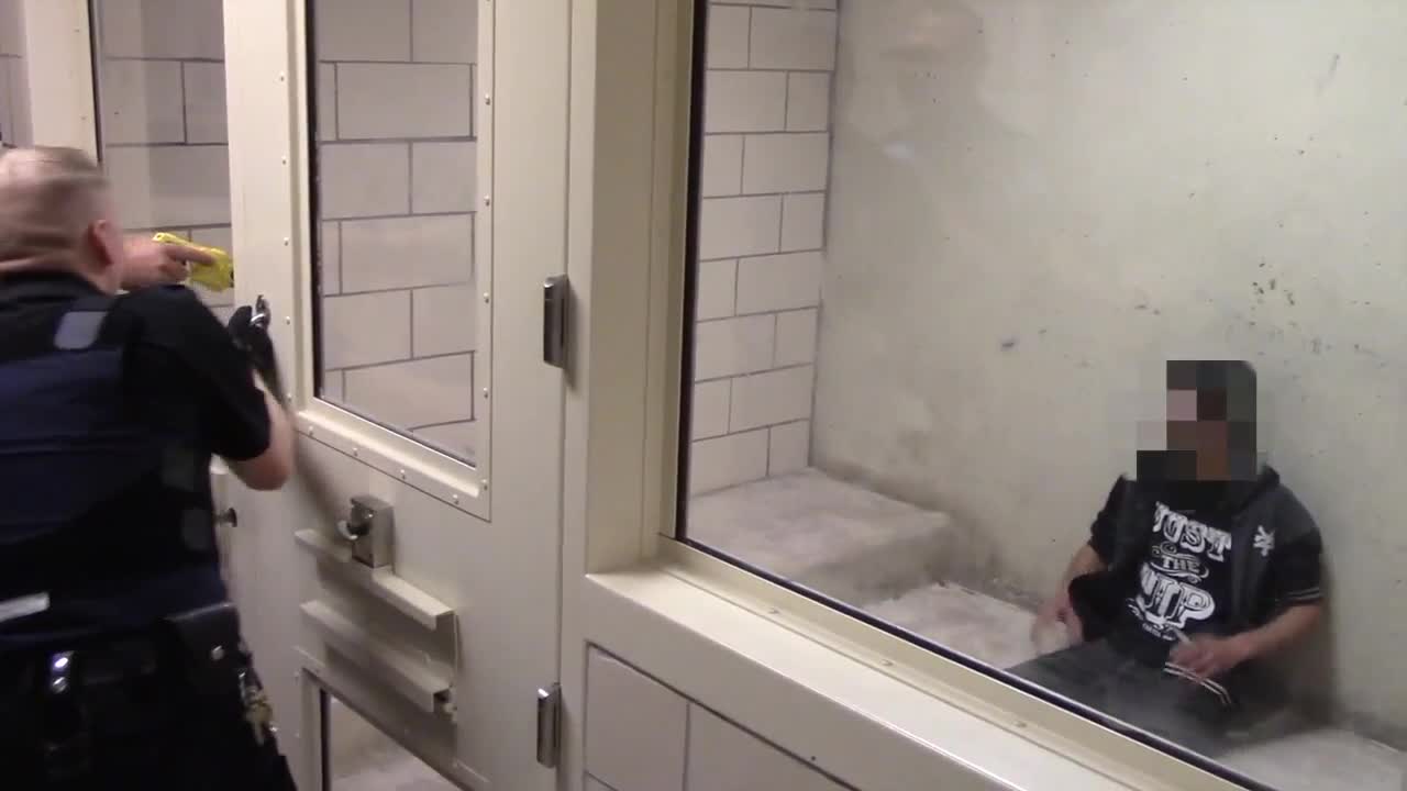 New video shows Macomb Co. corrections officer slamming inmate's head in chair, tasing him