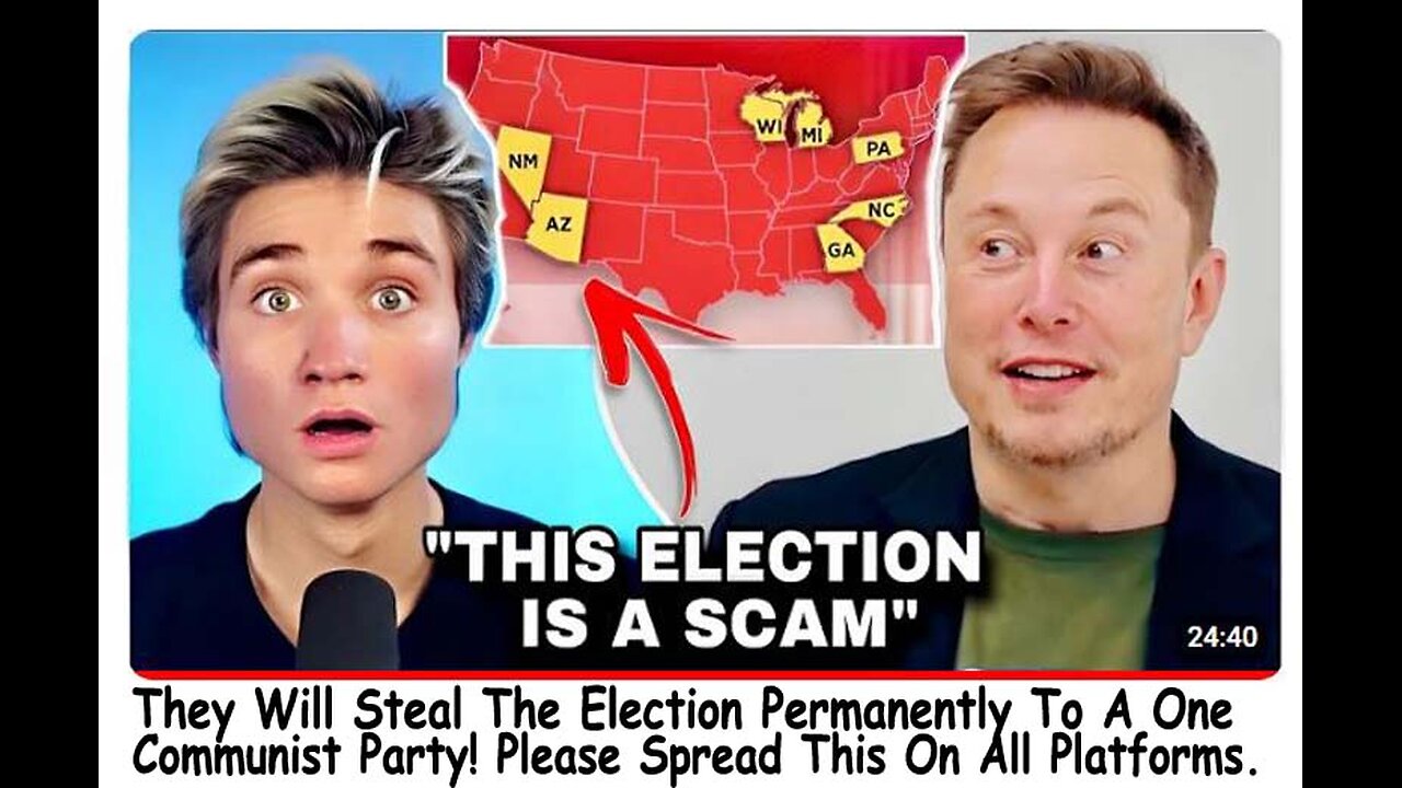 Elon Musk Just Exposed The Most Corrupt Election Scheme Yet. Please Spread This On All Platforms!