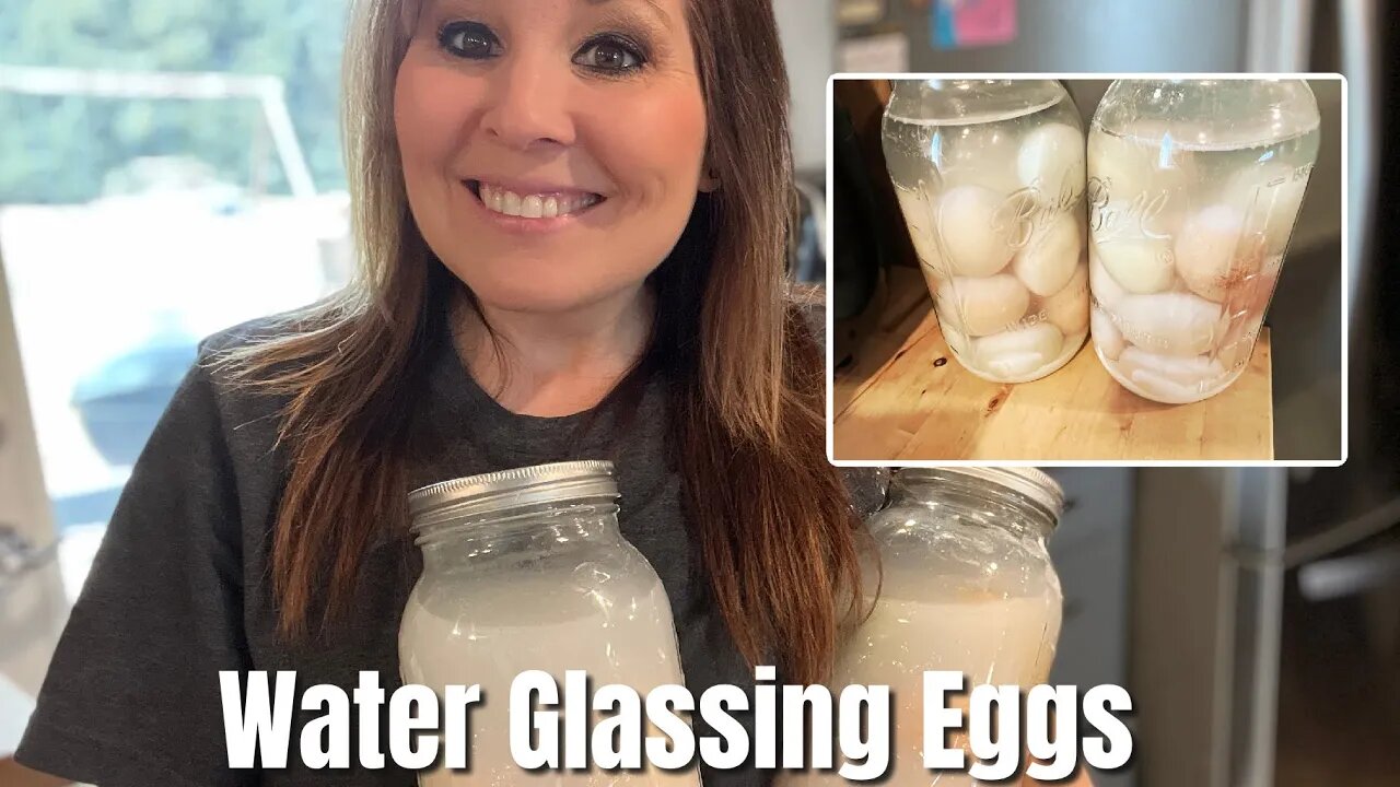 Preserving Our Farm Fresh Eggs | WATER GLASSING With Pickling Lime | Two Year Shelf Life