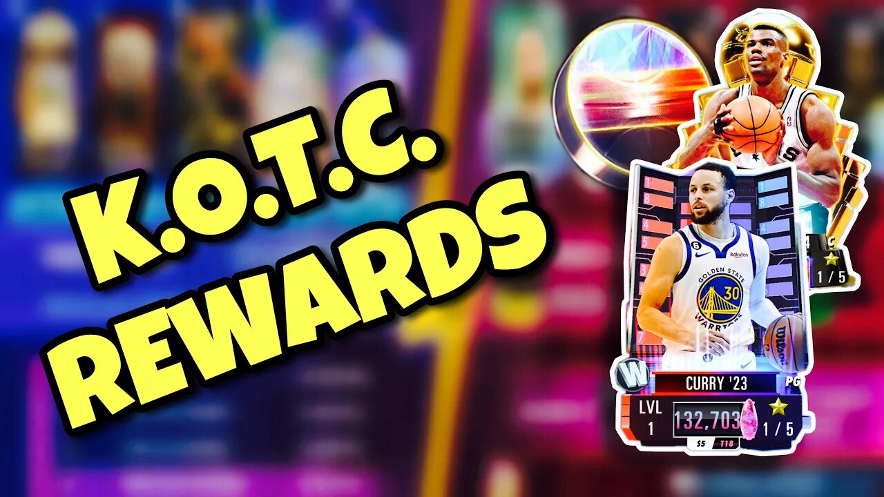 Claiming Season 5 Finale KOTC Event Rewards in NBA 2K Mobile!!!!