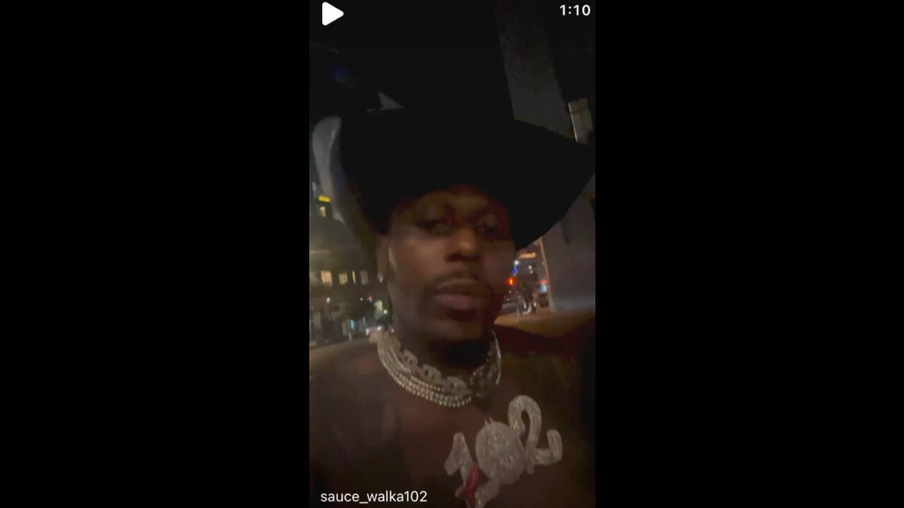 Sauce Walka Addresses Reports That a Man Was Killed Trying to Take His Chain in L.A.