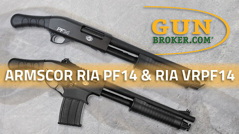 Armscor RIA PF14 Shotgun and RIA VRPF14 Firearm