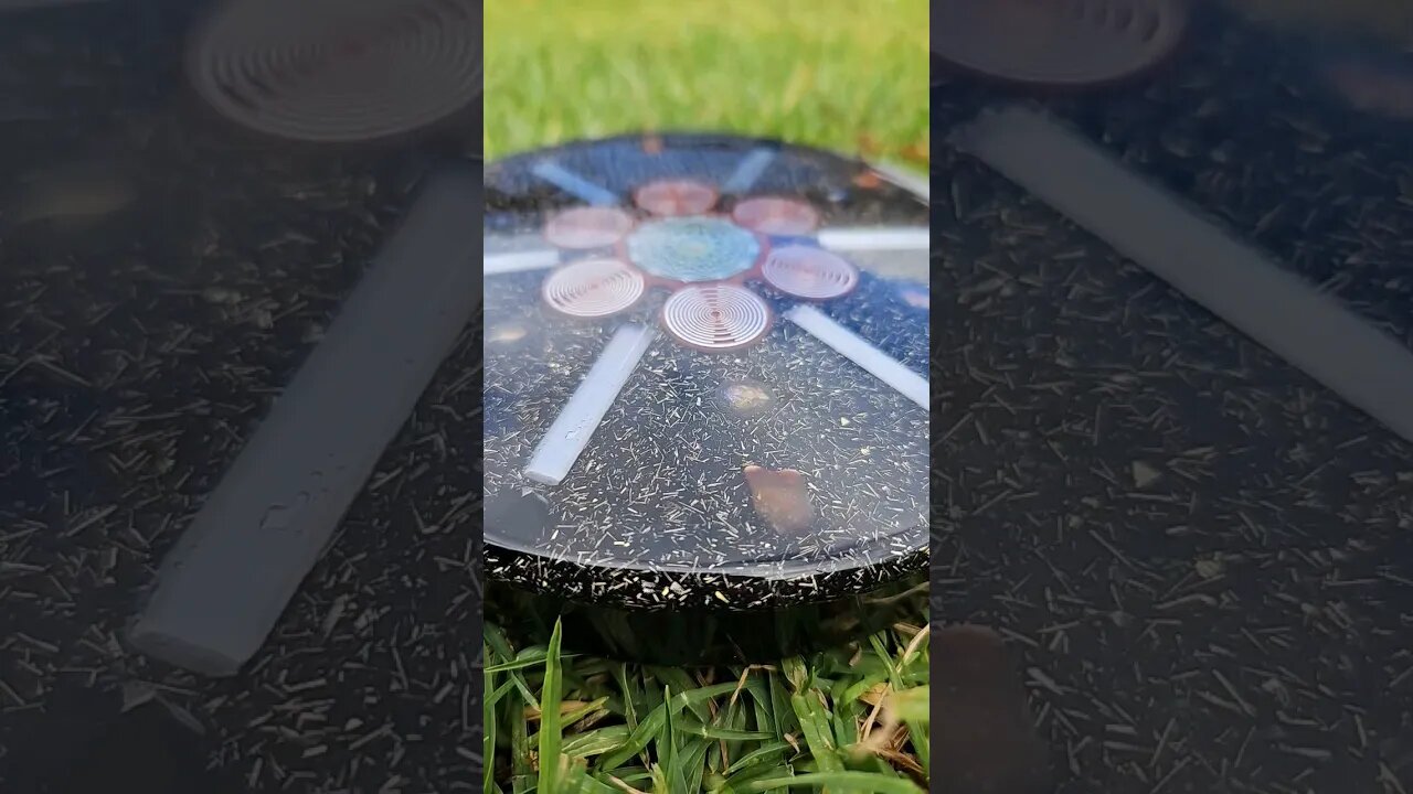 Tesseract MWO Antenna ORGONITE Charge Plate- S&A's Orgonite Creations ⚛️