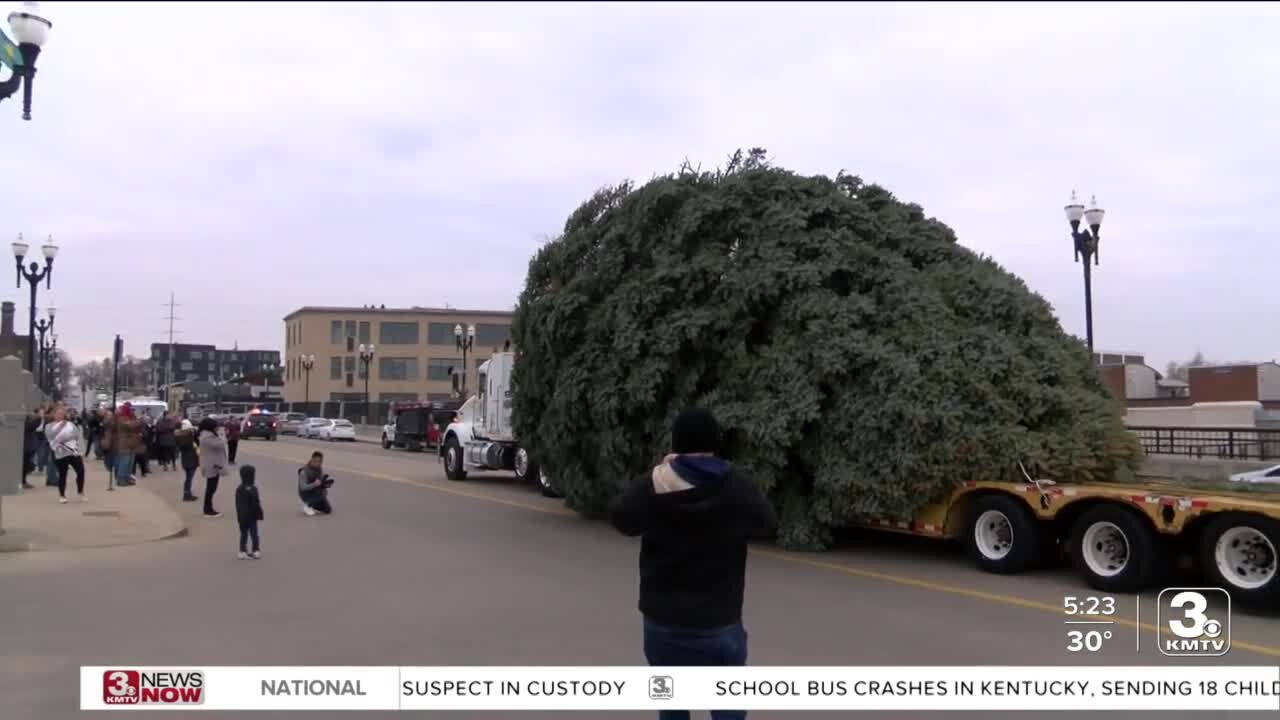 Durham Museum Christmas tree to be transported Monday