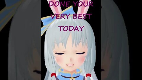 YOU DONE YOUR VERY BEST 🤗 #shorts #vtuber #bunny #memes #envtuberclip #envtuber