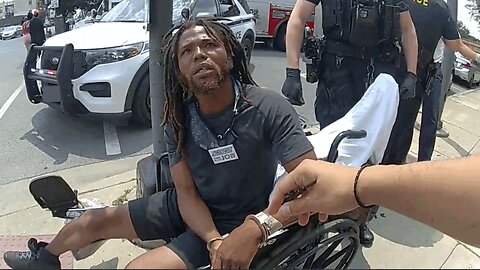 Fake Disabled Man in a Wheelchair Beats Up People in the Street—Gets Rolled into Jail!