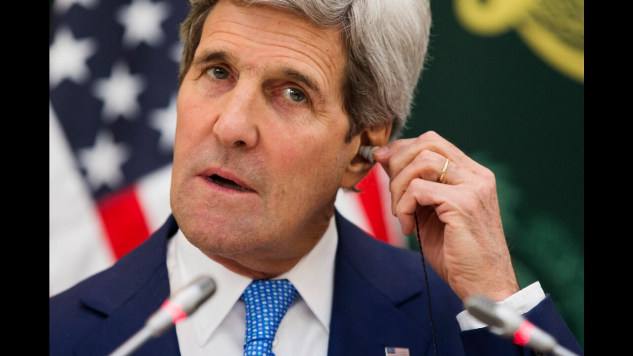 John Kerry: ‘Net zero is not enough. We need to remove CO2 from the atmosphere.’😂 😂 😂