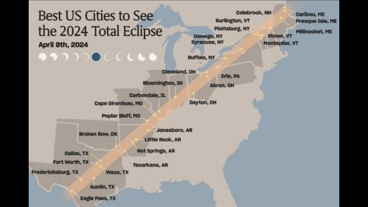 Solar Eclipse, April 8, 2024