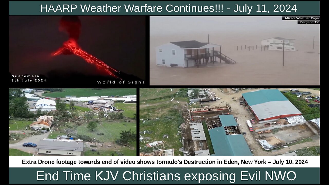 HAARP Weather Warfare Continues!!! July 11, 2024