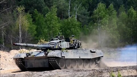 Polish Tanks in Action - Exercise Anakonda 16
