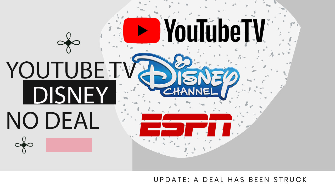 Reh Dogg's Random Thoughts - Disney & Youtube TV NO Renewal Deal