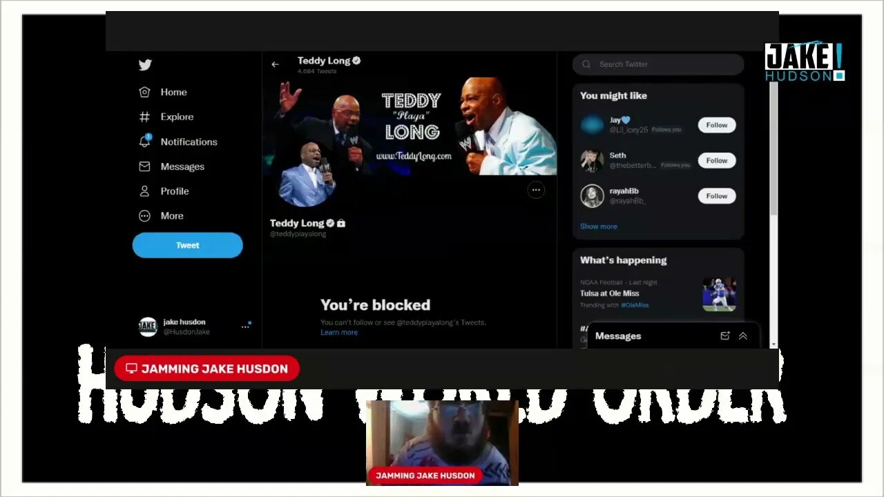 #TeddyLong blocked me