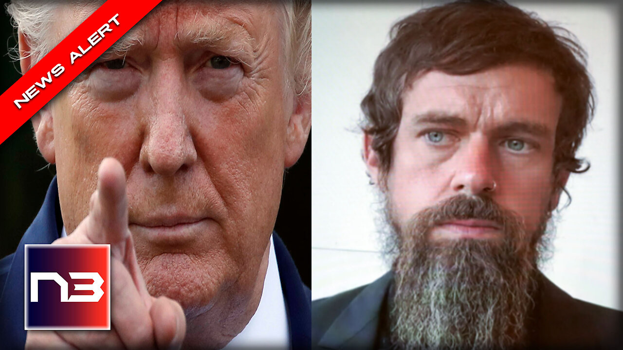 YES! Trump Shows Up on TV And Drops this 7 Word Bomb Right on Jack Dorsey's Head!