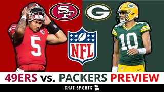 Trey Lance vs. Packers, Trey Sermon, Ty Davis-Price & The 49ers Offensive Line