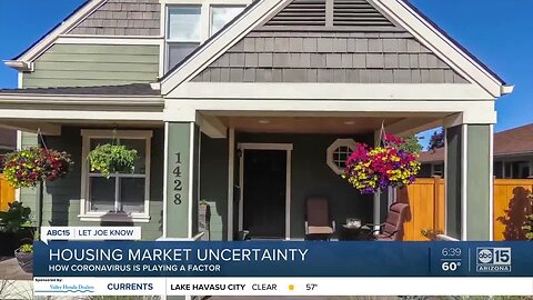 Housing market uncertainty during coronavirus crisis