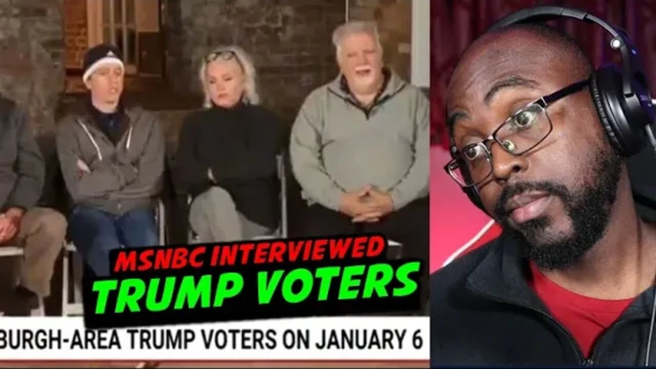 MSNBC Interviewed Trump Supporters and Were given a Taste of Reality.