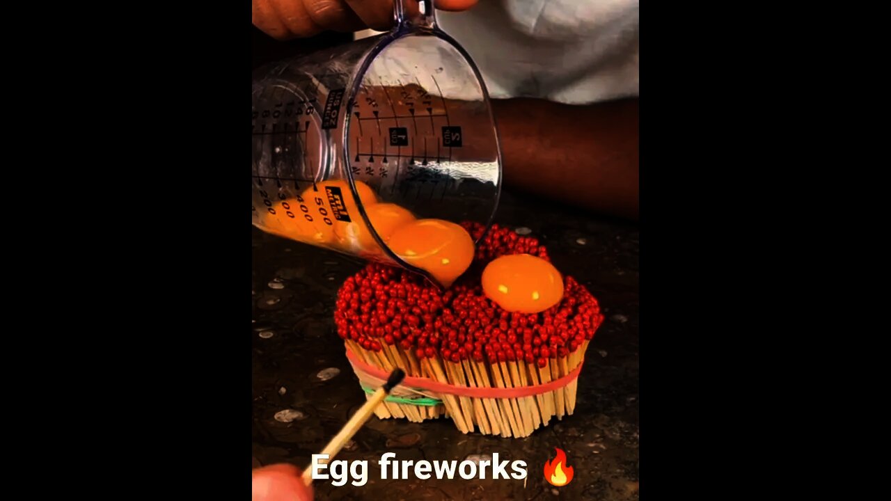 egg fireworks 🔥#shorts ##love #shorts