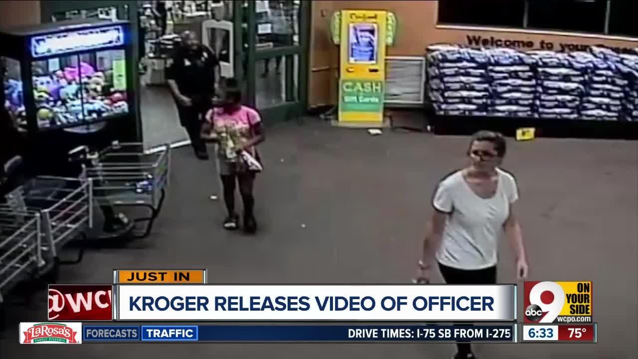 Kroger releases video of officer stunning girl with Taser