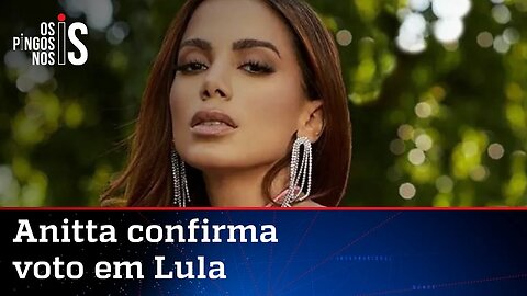 Anitta assume apoio a Lula, e web resgata vídeo com "trapalhadas políticas" da artista