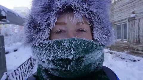 COLDEST PLACE on Earth (-71°C, -96°F) Why people live here? | Oymyakon, Russia