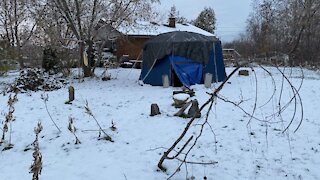 Arcturian Star Chamber in the snow