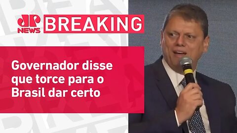 Tarcísio de Freitas ressalta relação com Lula: “Agora somos sócios” | BREAKING NEWS