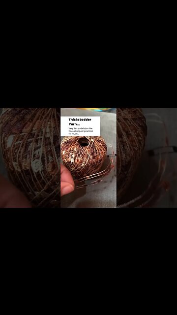 Crafting with a Twist: Elevate Your Crochet Game with Ladder Yarn at Jenetics Creations