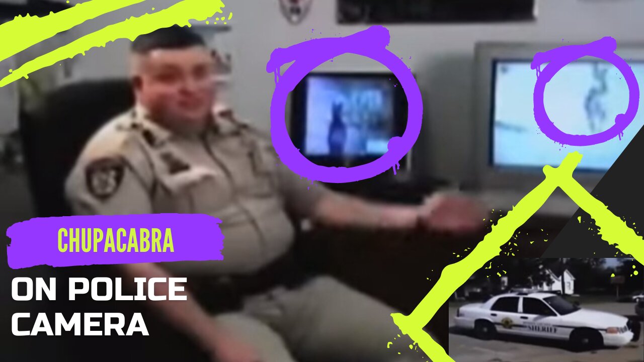 Chupacabra on Police Camera