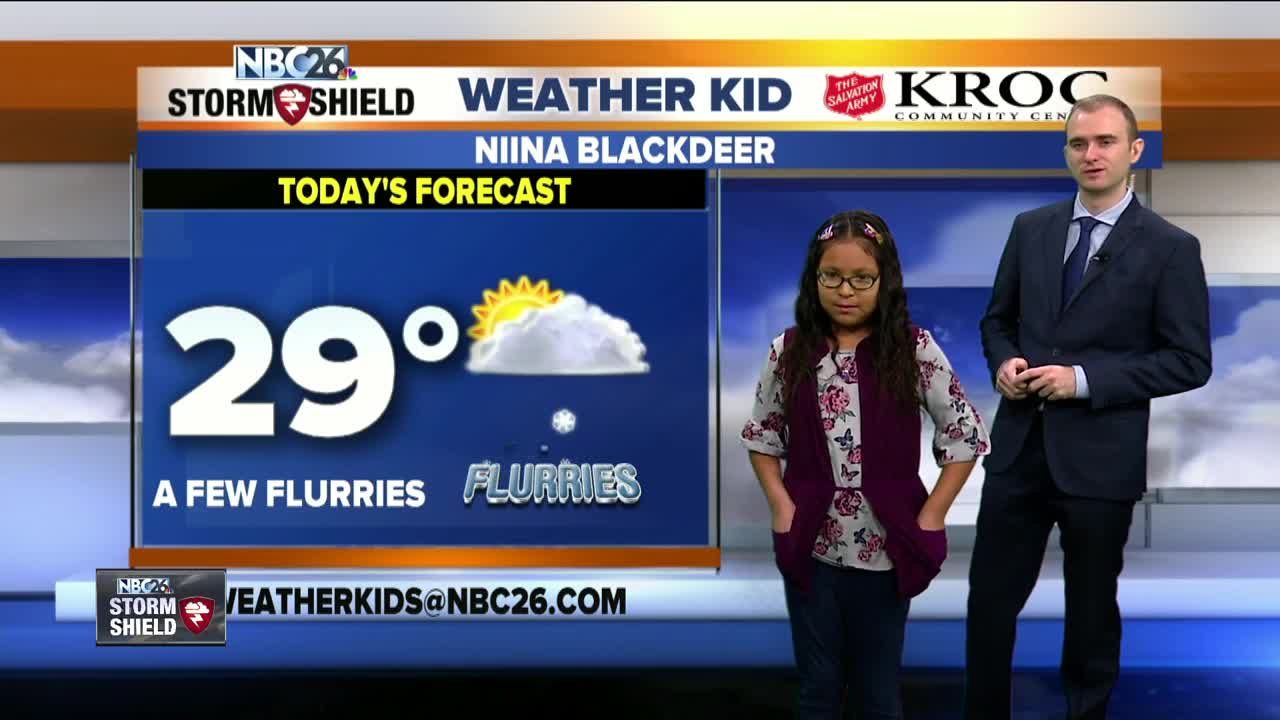 Meet NiiNa Blackdeer, our NBC26 Weather Kid of the Week!