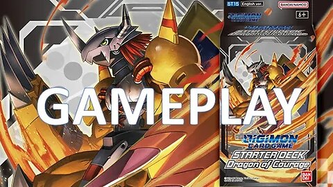 App Tutorial - Parte 2 - WarGreymon ST15 Vs MetalGarurumon ST16