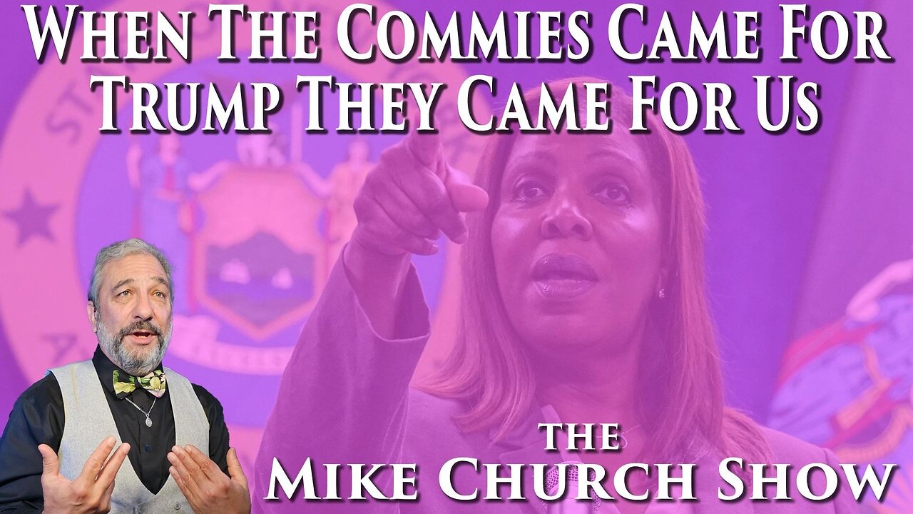 When The Commies Came For Trump They Came For Us