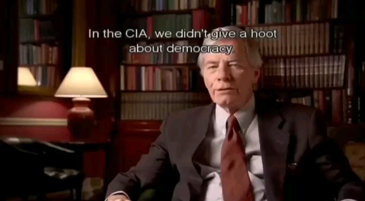 The CIA doesn't care about democracy