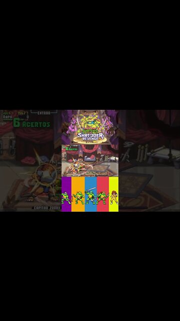 TARTARUGAS NINJAS SHORTS #66 - FASE 11