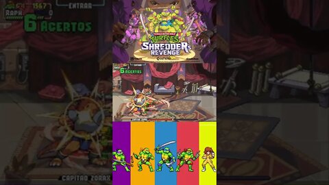 TARTARUGAS NINJAS SHORTS #66 - FASE 11