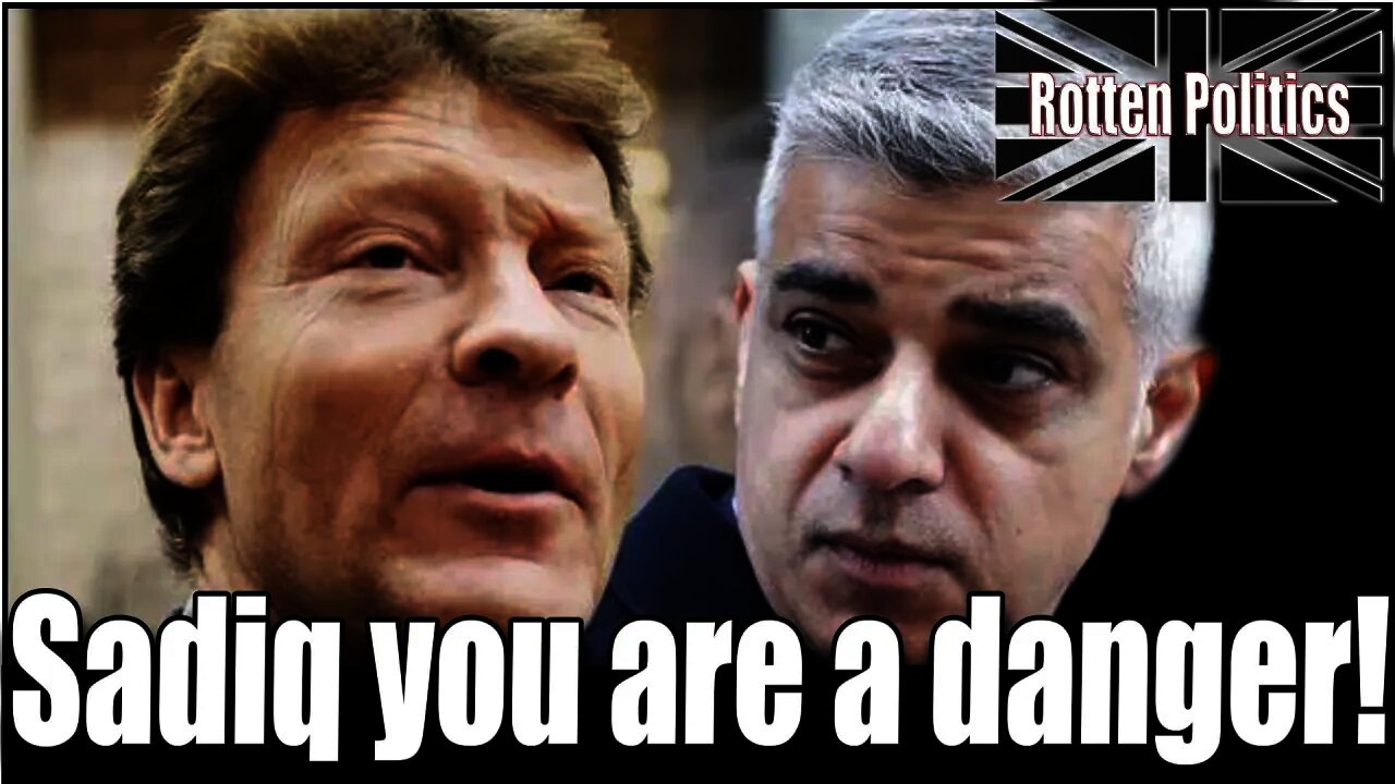 Sadiq Khan gets slamed by Richard Tice!!