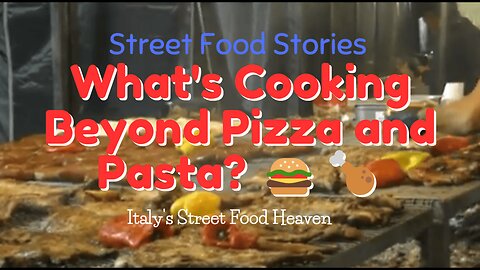 Italy's Street Food Heaven | What's Cooking Beyond Pizza and Pasta? 🍔🍗