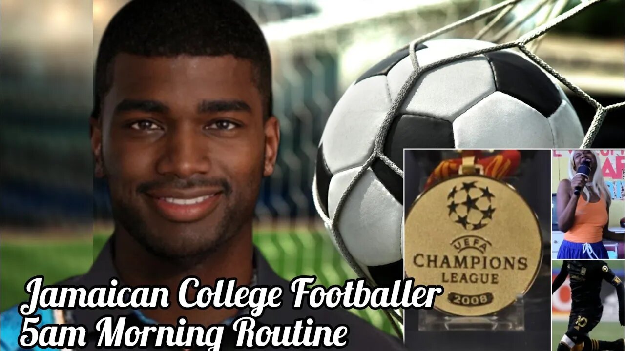 Jamaican College Footballer 5am Morning Routine- Ep22 (Multiverse) #morningroutine