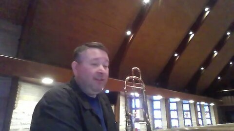 Trombone Method Page 4 or 5 of Best in Class, first note primer F or Bb