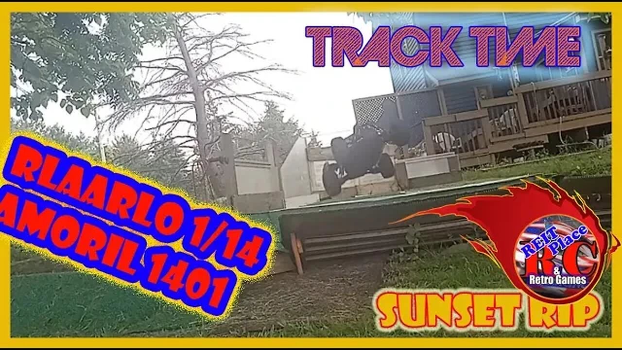Track Time - RLAARLO AMORIL - Blue and Teal 14001 - Sunset RIP