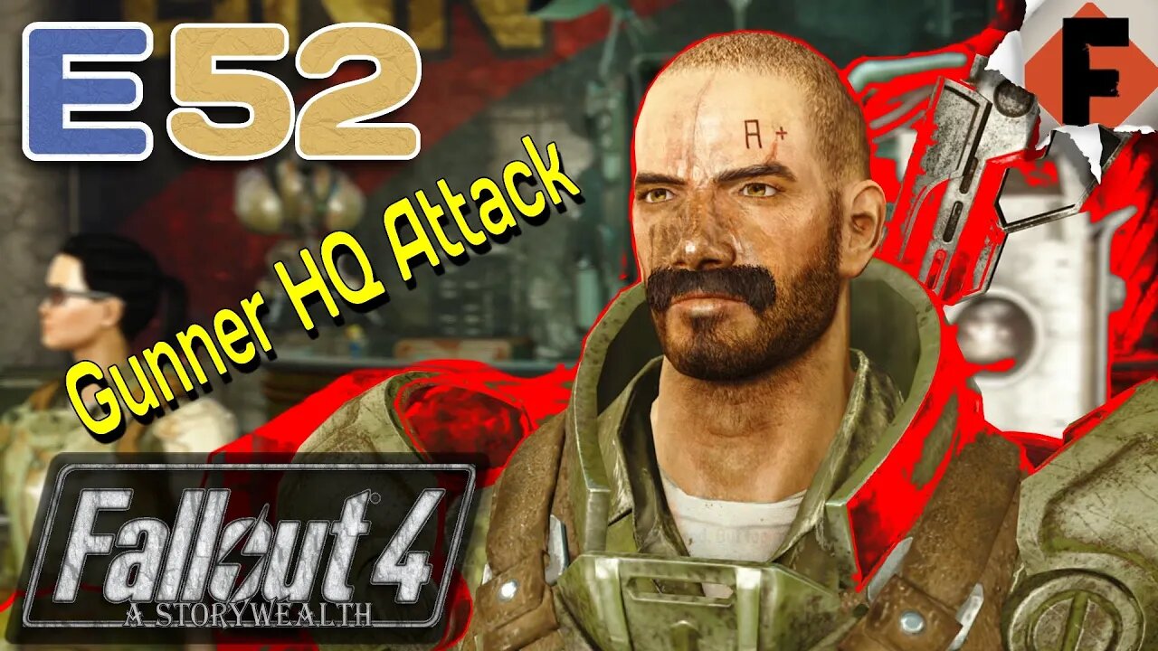 Epic Comm-Hub Showdown - Taking Down the Gunners HQ // Fallout 4 Survival- A StoryWealth // E52