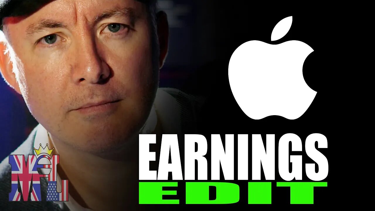 AAPL Stock Apple Earnings - TRADING & INVESTING - Martyn Lucas Investor @MartynLucas