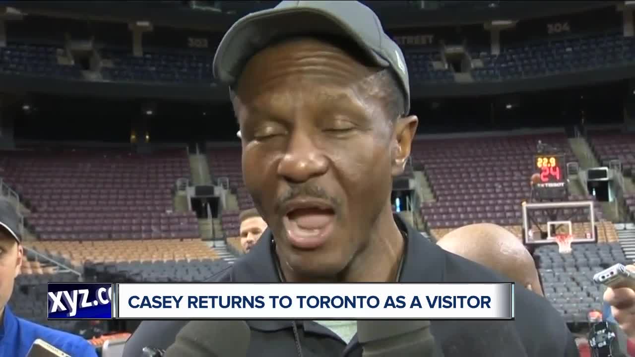 Dwane Casey emotional to return to Toronto as a visitor