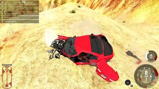 Crashing A ETK K-Series Car in BeamNG drive