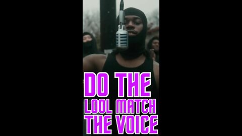 Do the look match the voice