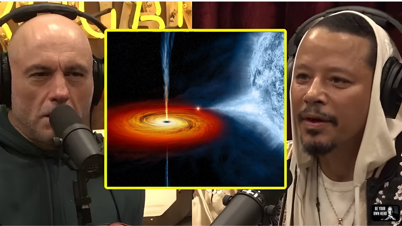 Joe Rogan-Terrence Howard-Black Holes DONT Exist?-Lightning Gun?!?--Part 5