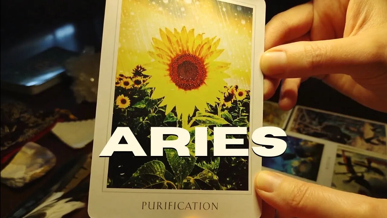 Aries Tarot Reading, Today Clearing Out The Past & PURIFYING Your Energy, Spirit Messages for Aries