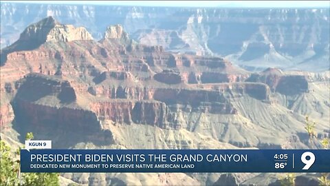 President Biden visits the Grand Canyon
