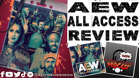 AEW All Access Review TV Series Debut | Clip from Pro Wrestling Podcast Podcast | #aew #aewallaccess