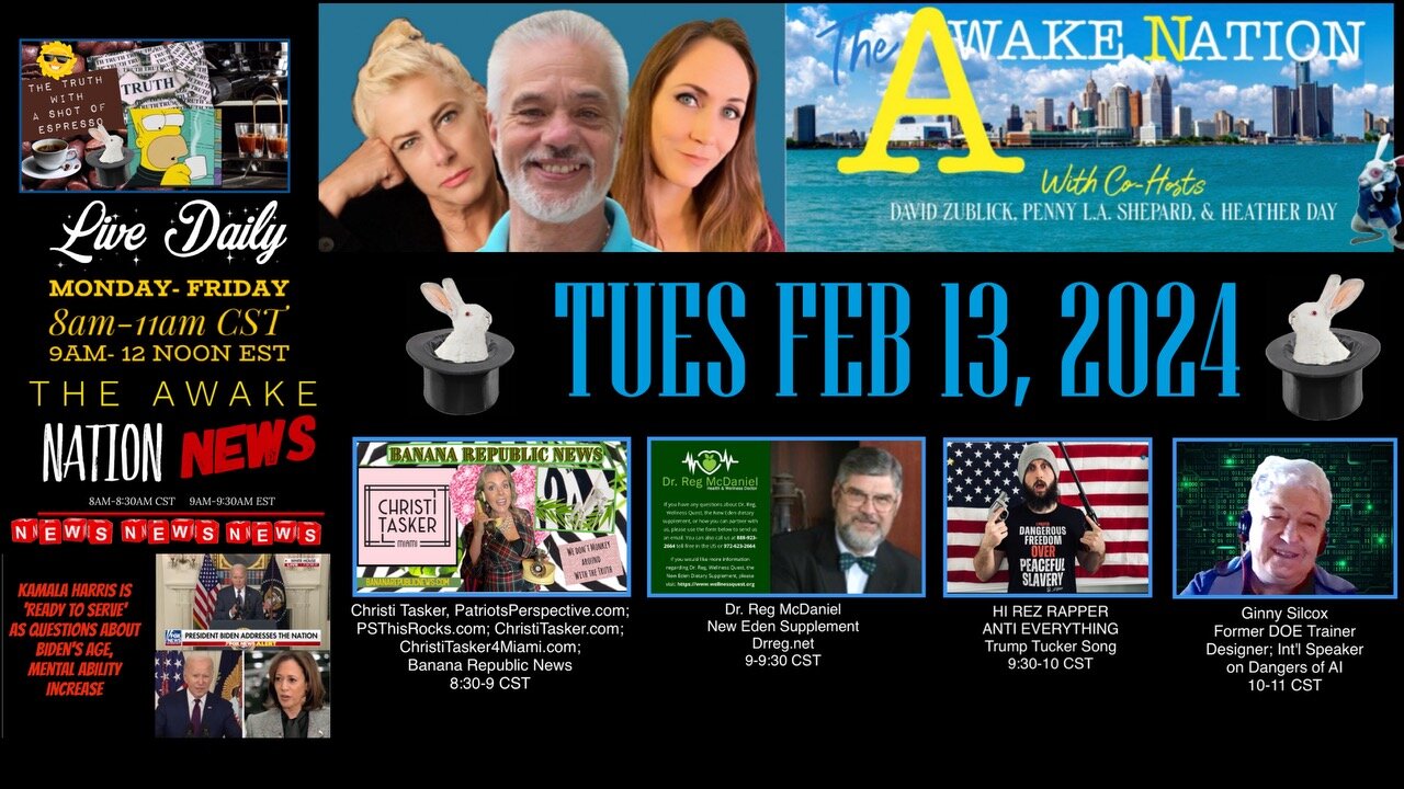 The Awake Nation 02.13.2024 U.S. Hospitals Harvesting Organs From Living Patients!