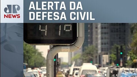 São Paulo pode ter o dia mais quente da sua história até domingo